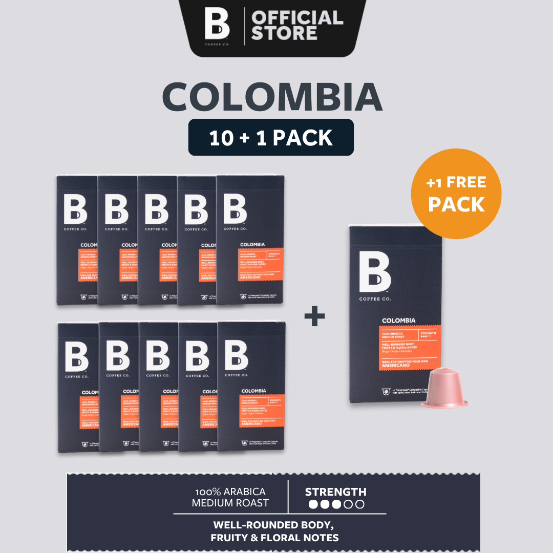 Colombia Americano 10-Capsule Pack - Nespresso Compatible