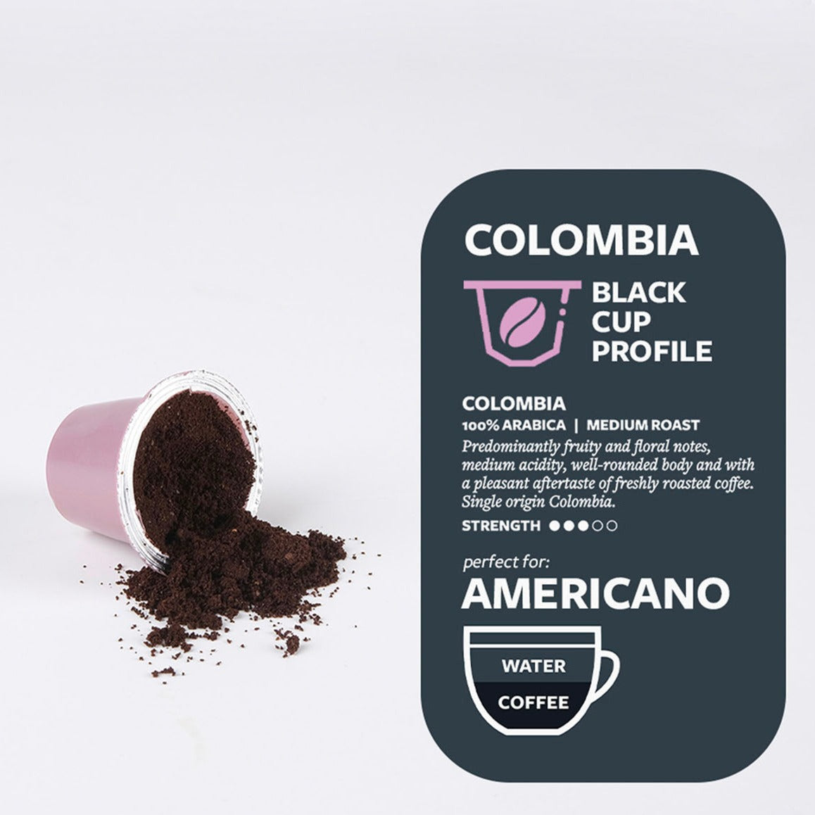 Colombia Americano 10-Capsule Pack - Nespresso Compatible