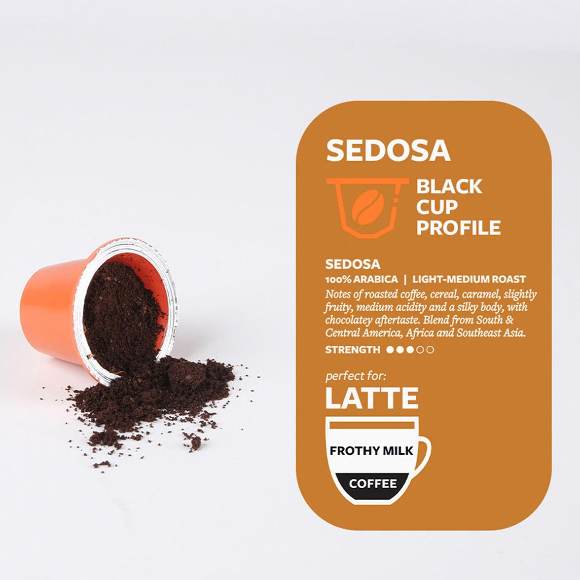 
                  
                    Sedosa Latte 10-Capsule Pack
                  
                