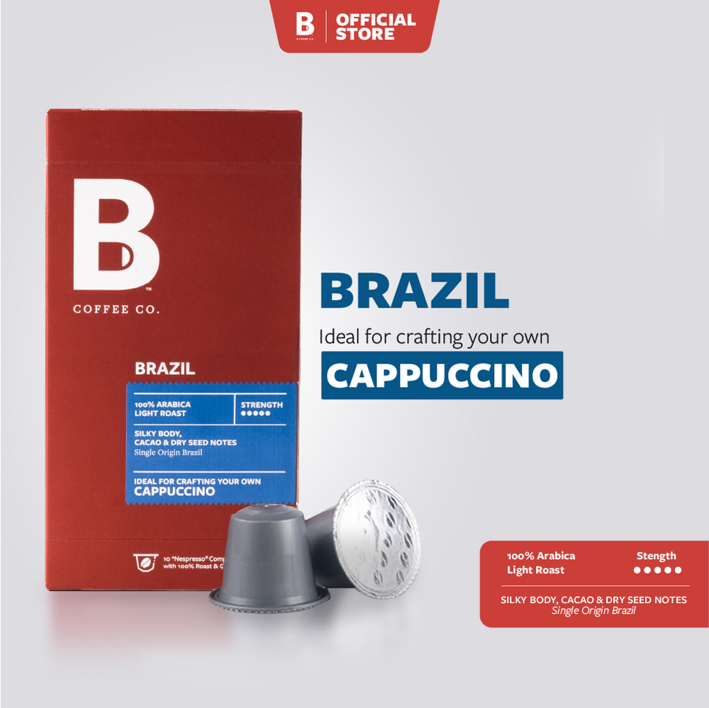 Brazil Cappuccino 10-Capsule Pack