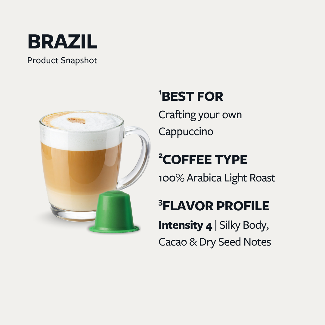 
                  
                    B Coffee Co. Discovery Bundle Pack, Nespresso Compatible Coffee Capsules 10 Pods x 8 Packs
                  
                