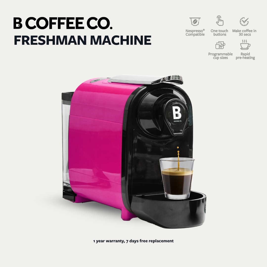 
                  
                    B Coffee Co. Freshman V1 Nespresso Compatible Coffee Capsule Machine
                  
                