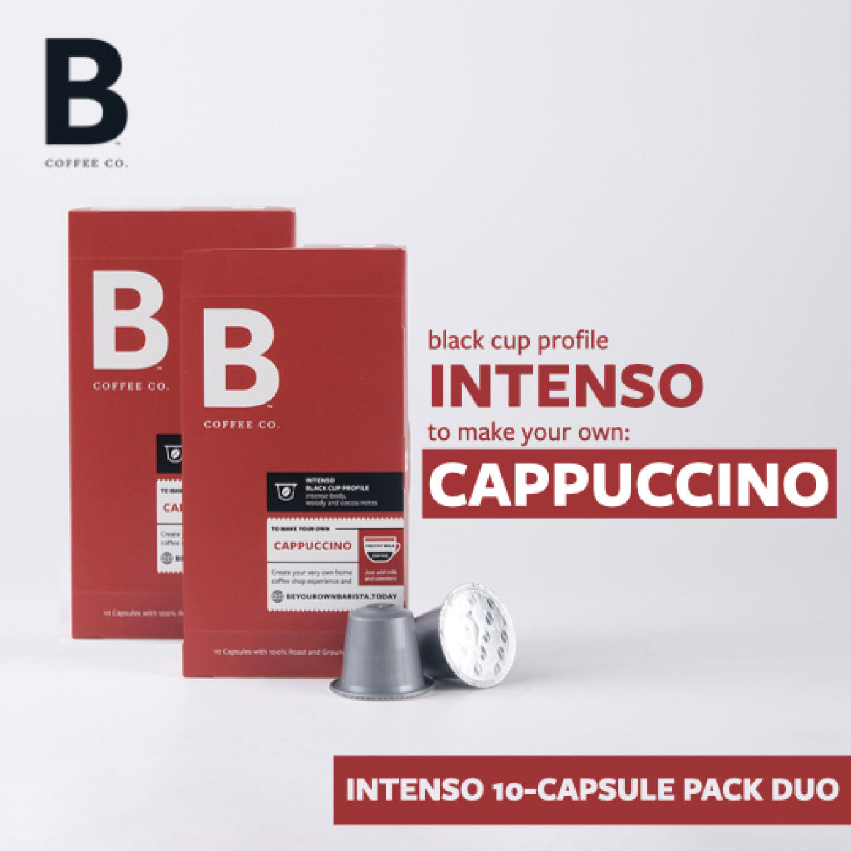 
                  
                    Intenso Cappuccino 10-Capsule Pack
                  
                