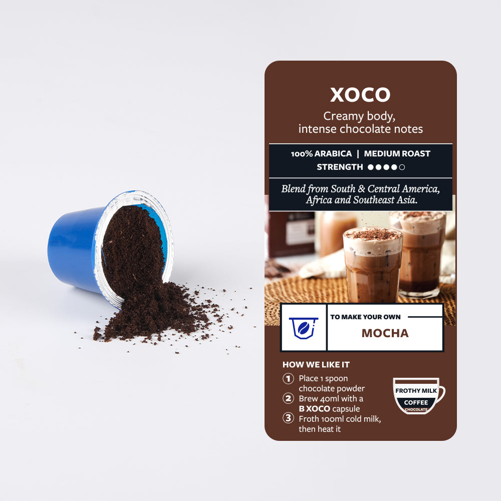 Xoco Mocha Capsules | B Coffee Co. Philippines – B Coffee Co Philippines